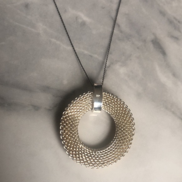 VTG Woven sterling silver pendant - Picture 5 of 7